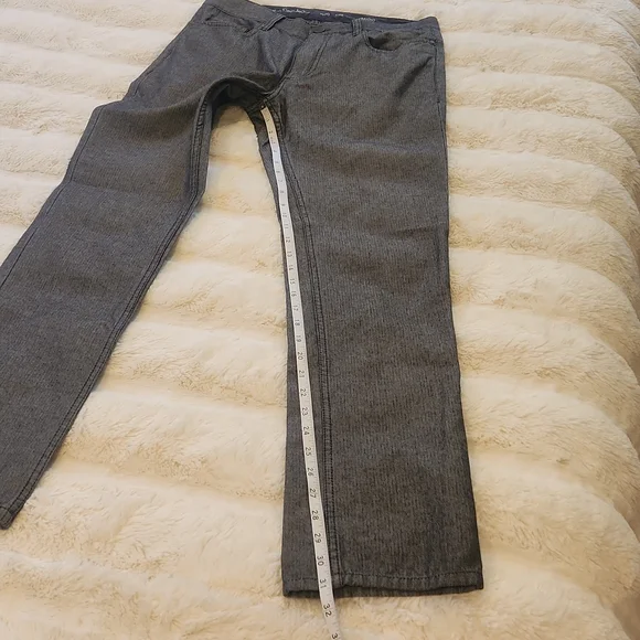 Calvin Klein Jeans Slim Straight W30 L32 Grey - Picture 10 of 15